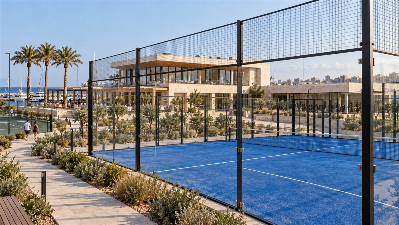 Marina Sports Club: the indoor pool and spa