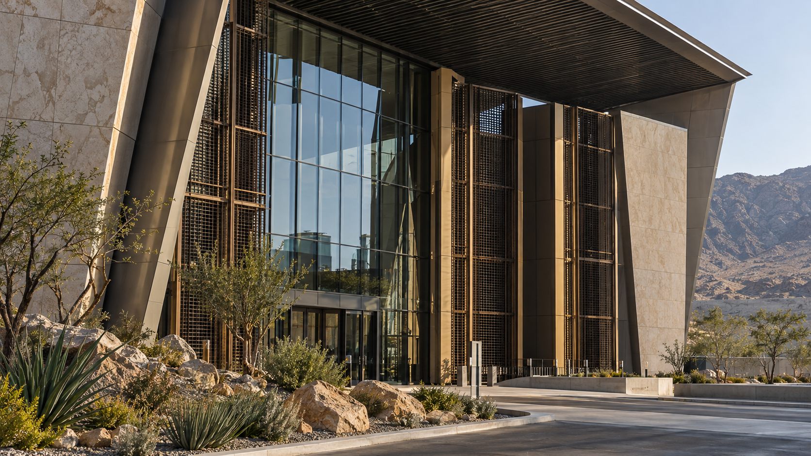MERC: a stone, steel and glass research and engineering centre in the Red Sea mountains