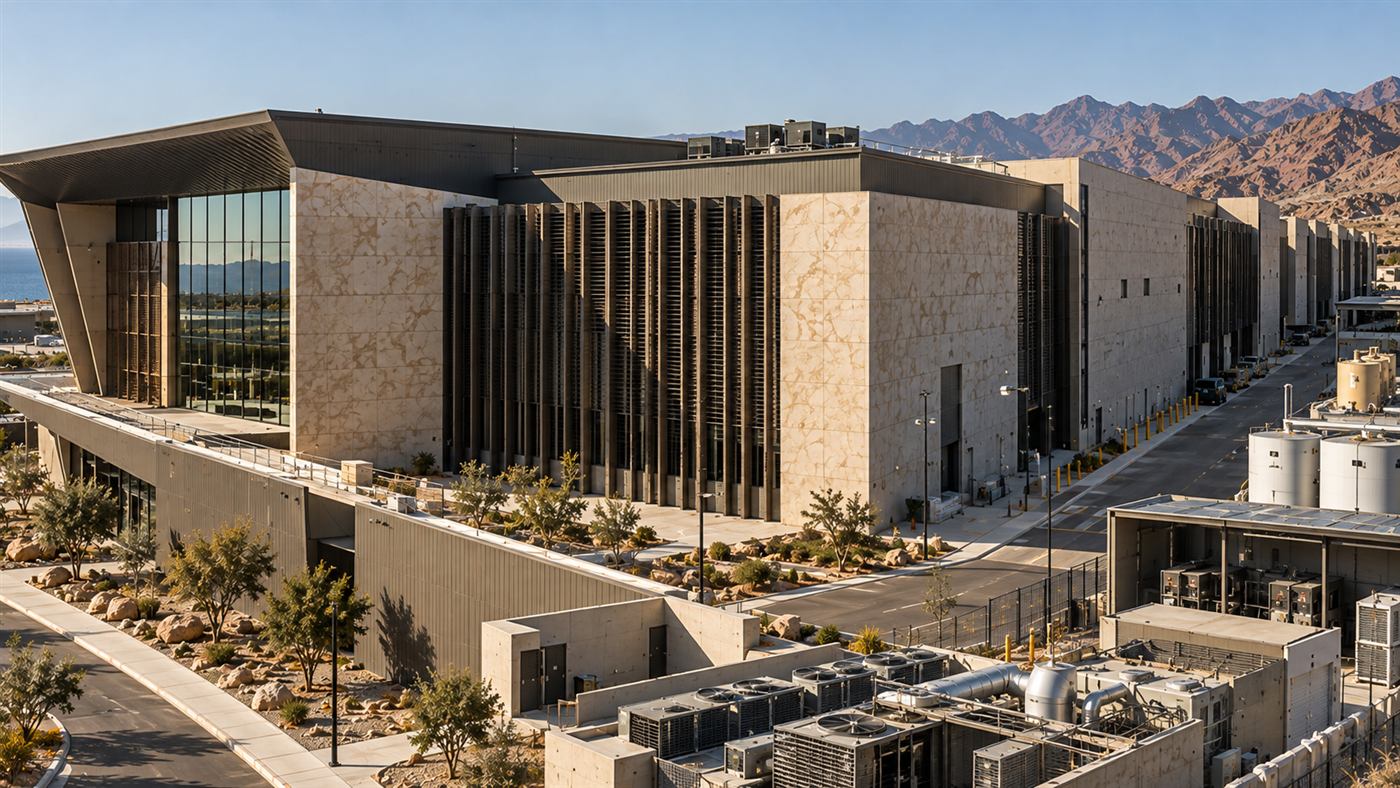 MERC: a stone, steel and glass research and engineering centre in the Red Sea mountains